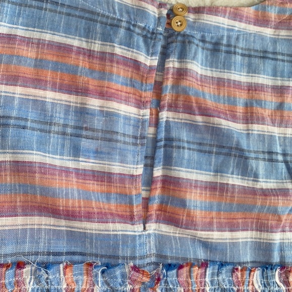 FREE PEOPLE Dress Flowy Oversized Mini Tunic Pockets - Picture 9 of 10